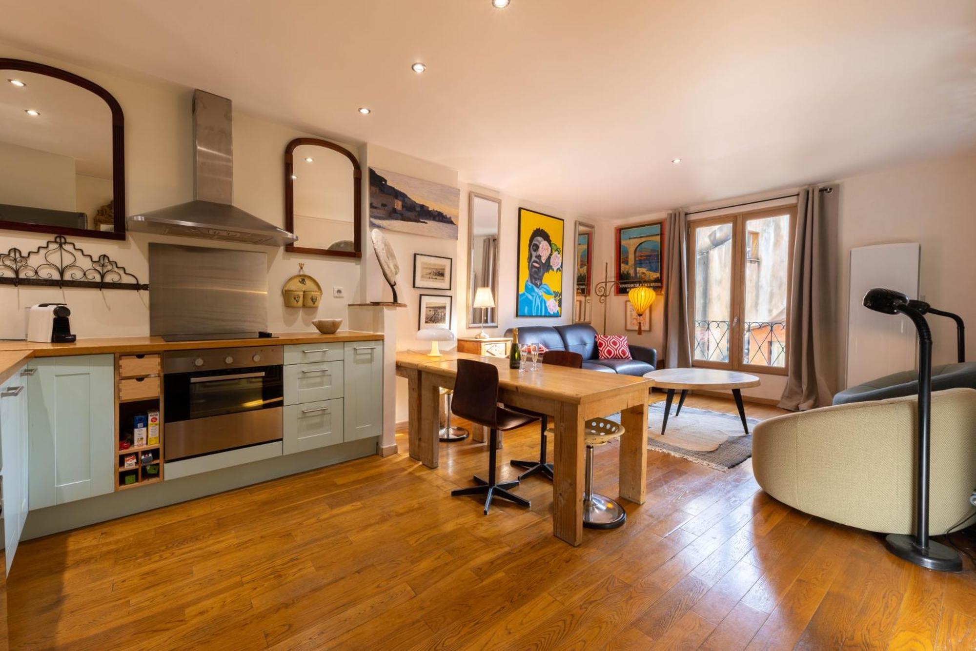 Spacious And Bright Flat Close To The Beach : Heart Of Old Nice Extérieur photo